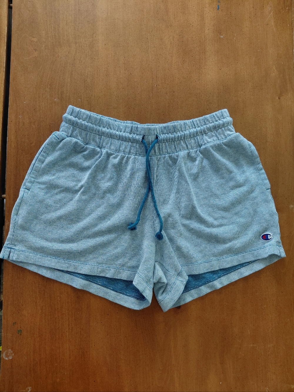Champion Blue Drawsrting Athletic Loungewear Shorts Size S